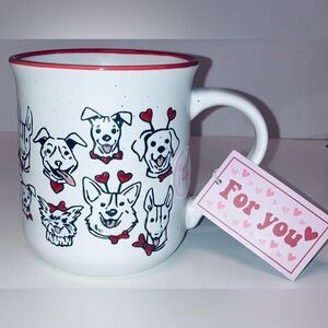 Valentine Dog Love Coffee Mug - NEW!
